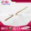 golden heating lamp antique quartz glass twin tube with pipes