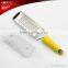 New design stainless steel yellow nutmeg grater with platic handle