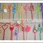 crazy Hard Plastic PVC Drinking Straws