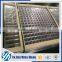 brc 3315 black wire reinforced welded wire mesh panel for fencing