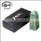 30x30x80mm Fashionable Trapezoid Green Aventurine Crystal Engraved Stones with Boxes as Business Gift