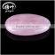Wholesale 45*35*7mm Rose quartz Thumb masage worry stone