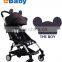 The New Design of Mickey Mouse Baby Stroller,Cute Baby Umbrella Vehicle Quality Choice