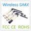 battery power wireless dm512 wireless dm receiver controller Wireless transceiver 4PCS