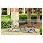 Simple wicker garden outdoor furniture folding balcony table