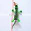 6 inch Plastic Crocodile Eat Fish Handmade Popular Fridge Magnet