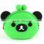 promotion gift funny cartoon silicone bag coin purse