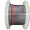 Stainless steel wire rope 6x37+IWRC in high tensile