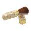 Crystal Retractable Makeup Blush Brush With Diamouds