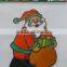 santa Window and door decorating sticker , christmas gift sticker