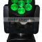 7X12W RGBW 4in1 led beam moving head zoom stage light wholesale