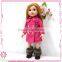 Hard vinyl dolls made in China 18'' doll toys models