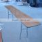 wood wedding banquet folding dining tables