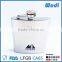 silk screen print logo custom made hip flask HF551