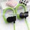 Free sample cheap stylish Bluetooth Headphone Earphone Dual Driver Earphone Sport headset for Mp3 Player for iphone 6