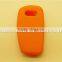 Factory price silicone car key cover for 3 button remote skin colorful car key protective case silicone cover
