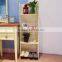 white carving wood cube display bookcase shelf
