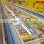 Island freezer for supermarket with CE certificate