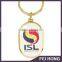 Wholesale Promotional Design Your Own Sport Logo in Printing Key Chain Rings