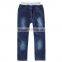 (B6016) 100-140cm 2015 kids washed jeans Nova kids newest elastic waist jeans boy ready stock cowboy baby jean pants wear