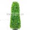 China supplier popular decorative artificial grass tower plastic boxwood topiary plant