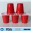 Red Party Cups/red plastic party cup plastic party cups for water/two tone cup