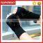 V-410 fashion crochet knitting fingerless mittten gloves with fur pom knit arm warmer
