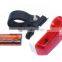 Rechargeable 0.5W LED Bicycle Safety Rear Light