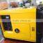 small silent portable 7KW 7KVA 7000WATT single and three phase diesel generator