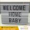 Cinema free retro combination lightbox cinematic style light box with letters