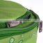 Hot Sell Double Zipper Round Oxford Insulated Shoulder Cooler Bag Green