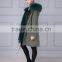 2016 Women's European luxury faux fur parka high quality fur coat and jacket                        
                                                                                Supplier's Choice