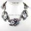 2015 Latest Design Elegant Layered Colorful Bead Women Costume Necklace