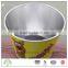 12.7*10.2 cm 0.23mm thickness metal tin bucket for household