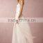 2014 satin top and wasitband simple  wedding dress