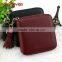 Second layer leather lady wallet with tassel slim wallet for coin