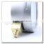 Stainless steel case bottom type high quality vacuum pump pressure gauge price