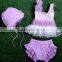 Sexy lace transparent cute swimwear unlined for kids