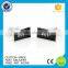 007 Fashion Custom Square Fill Black Color Soft Enamel Cufflinks