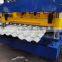 Russia Popular Type Color Coated Metal Roofing Tile Roll Forming Machine With Hydraulic Station
