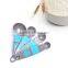 Cute Foldable Kitchen Measuring Spoon Set in 4pcs