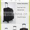 1680D Black Fine Design Inside Trolley travel Luggage Bag Set