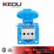 KEDU Factory Supply With Good Price German Plug and Socket 16A 250V With VDE,SEMKO Approved