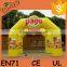 hot sale custom inflatable rainbow arch, inflatable finish line arch, inflatable entrance arch for sport race