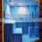 HOT 3 Luxury design mosaic infrared sauna shower combination sauna with stone