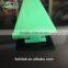 Plastic Extrusion PE/PVC Green Plastic Profile
