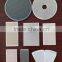 Round flameless cordierite infrared gas ceramic plates for cooking stove, porous honeycomb heat reflected plague 135mm diamete