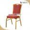 Elegant banquet dining chair stacking aluminum banquet chair