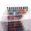 High quality clear acrylic cosmetic organizer with drawer