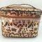 New Designer Snake Skin Gold pu Cosmetic Bag